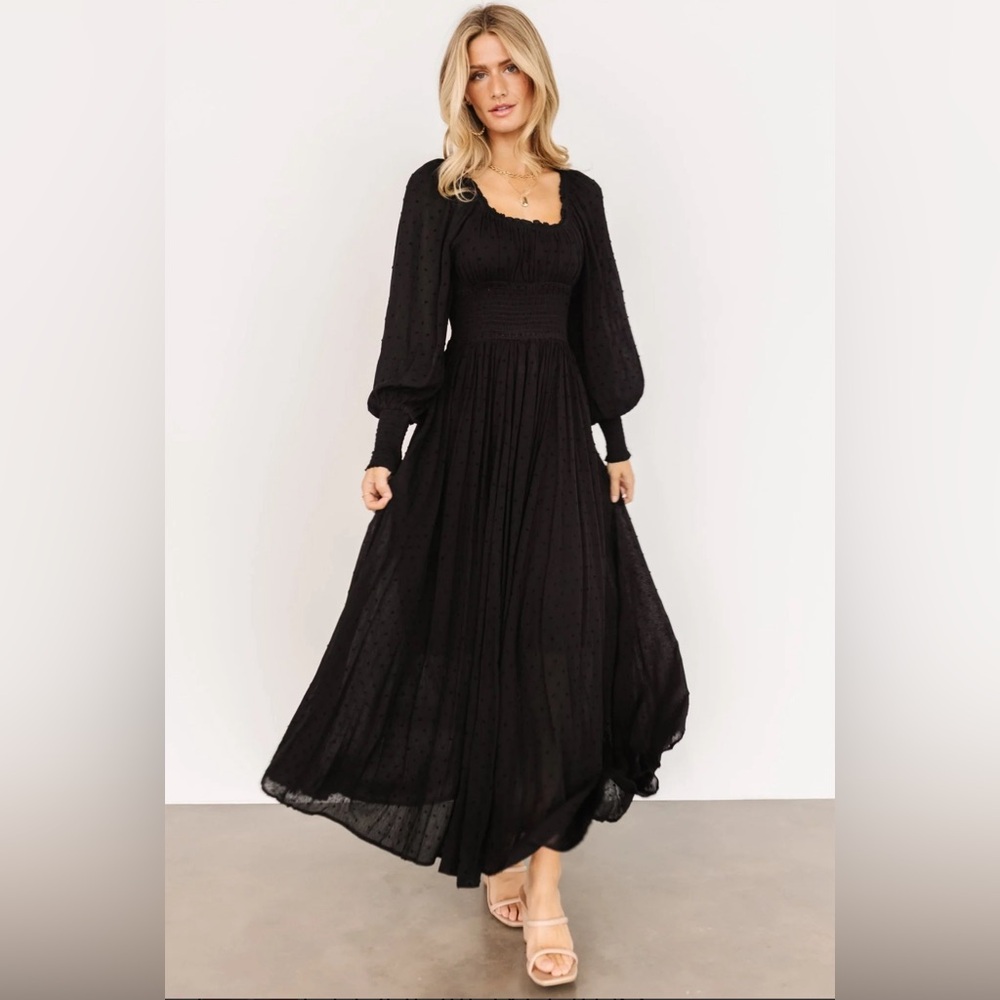 Black Maxi Dress.